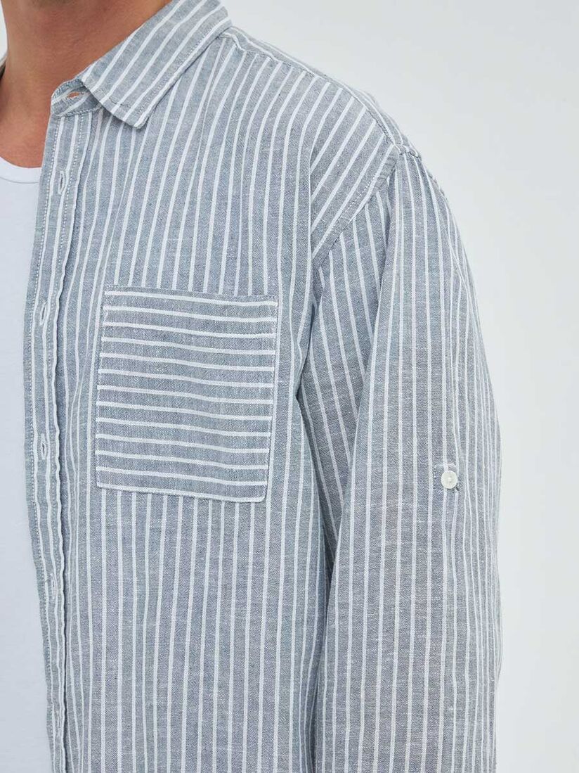 Фото 3 - Мужская рубашка I-RLCL41-2 