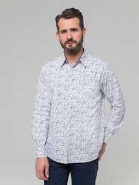 Фото 1 - Мужская рубашка I-RSCD08-1 