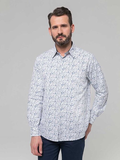 Фото 1 - Мужская рубашка I-RSCD08-1 