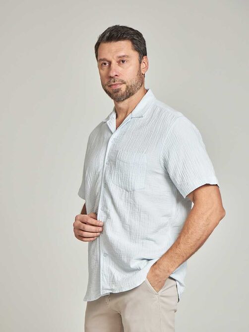 Фото 1 - Мужская рубашка I-RSC131-3 