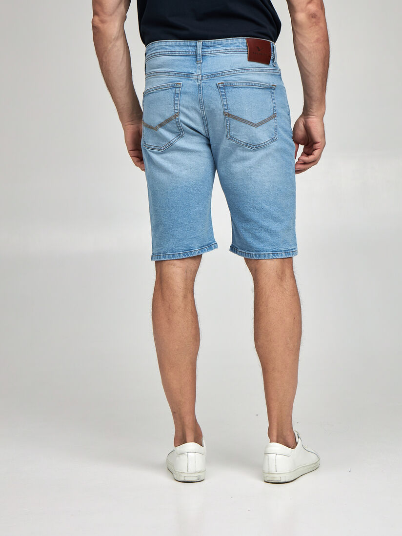 Фото 2 - Мужские джинсовые шорты, S-MSH142-5 