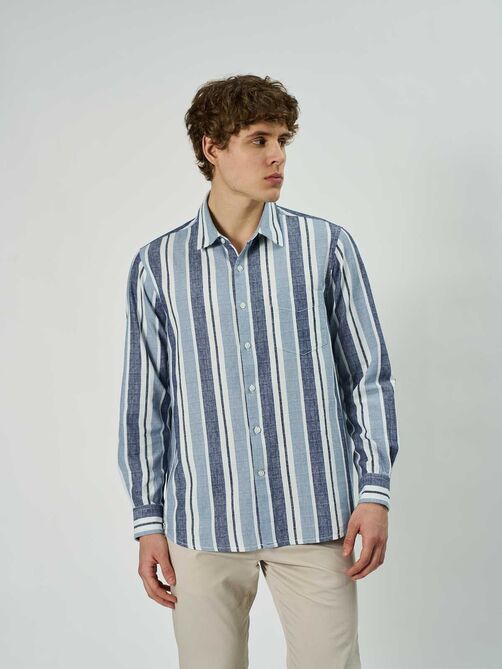 Фото 1 - Мужская рубашка, I-RLC229 