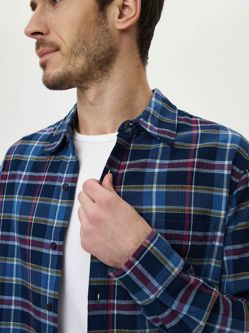 Фото 3 - Мужская рубашка I-RLC66 