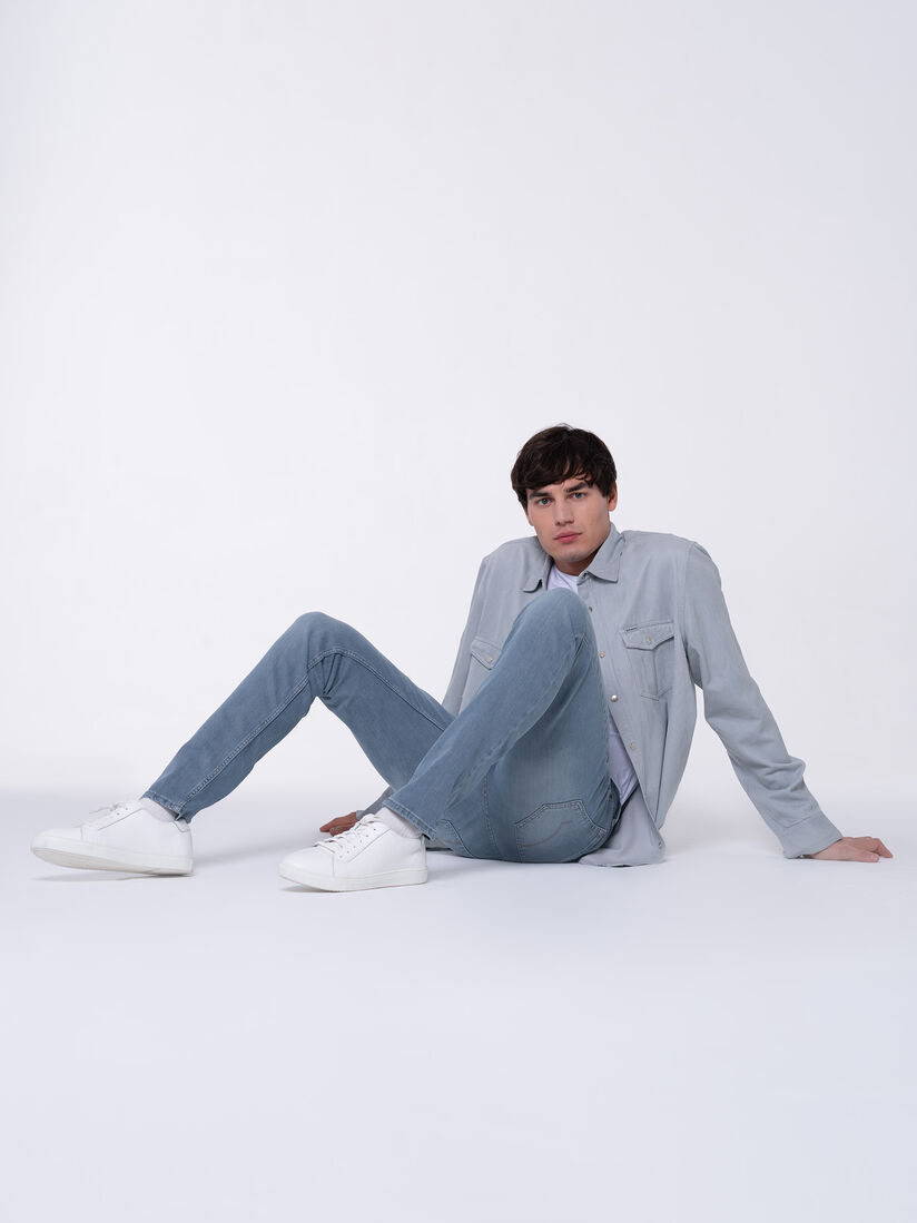 Фото 7 - Мужские брюки (джинсы) T-SL01-3 