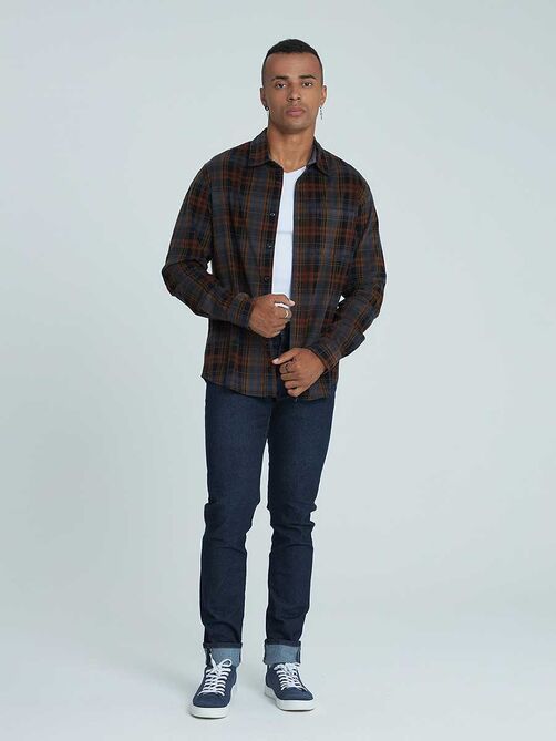 Фото 1 - Мужская рубашка I-RLCV45-2 