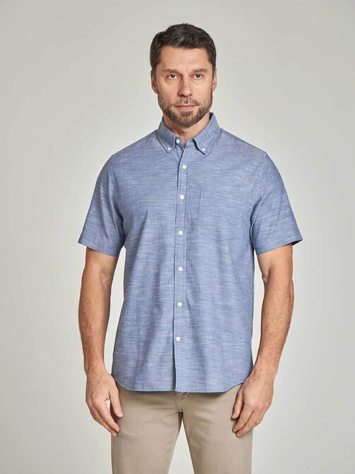 Фото 1 - Мужская рубашка I-RSC146-1 