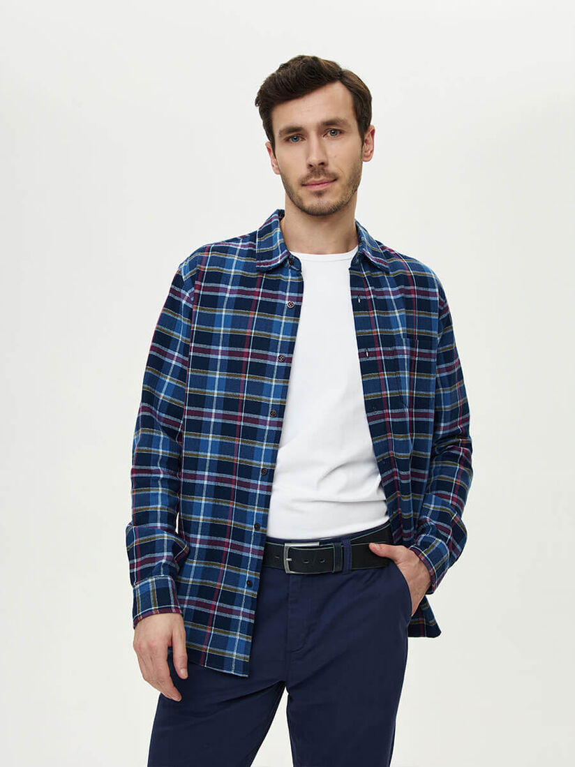 Фото 1 - Мужская рубашка I-RLC66 