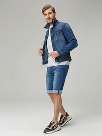 Фото 3 - Мужская джинсовая куртка MJCK035-2 