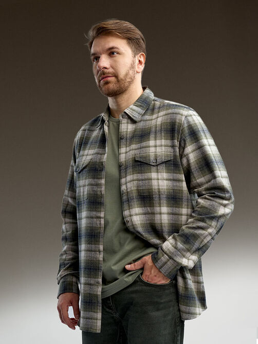 Фото 1 - Мужская рубашка, I-RLC151-1 