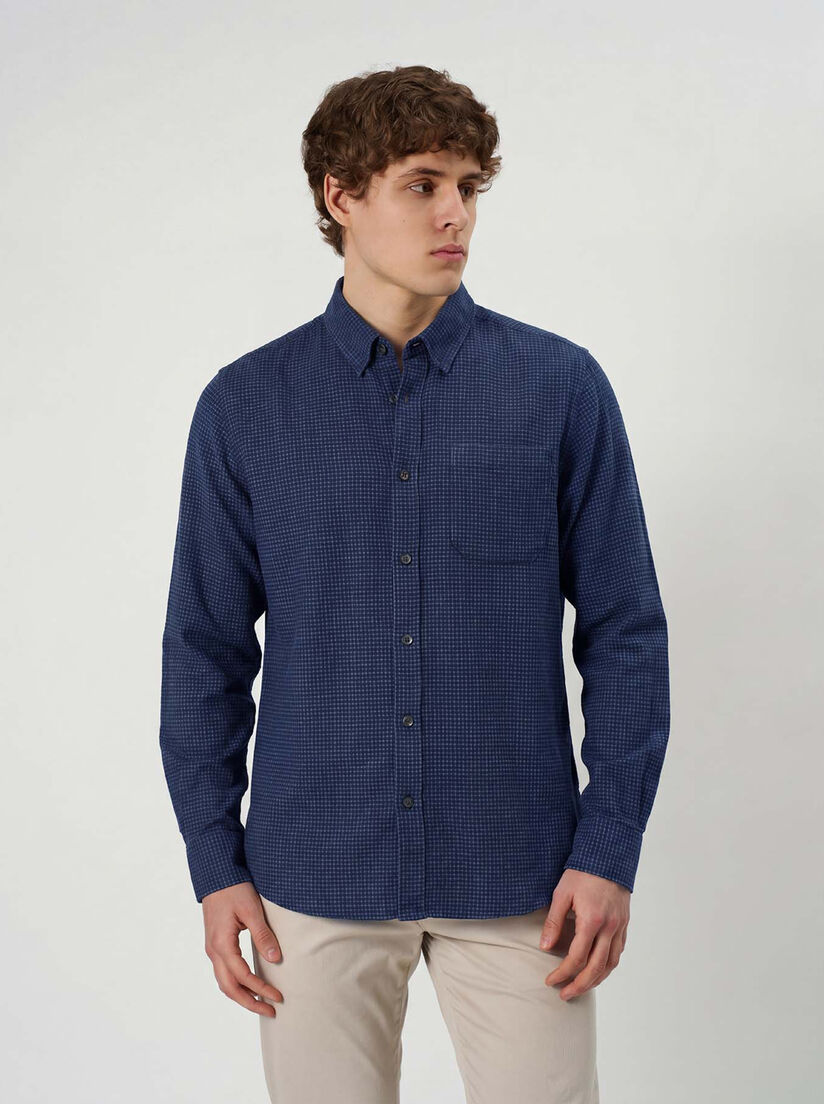 Фото 1 - Мужская рубашка, I-RLV269 