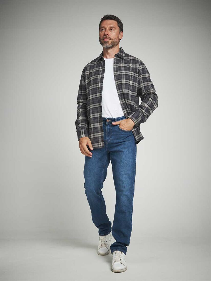 Фото 7 - Мужская рубашка I-RLC72-2 