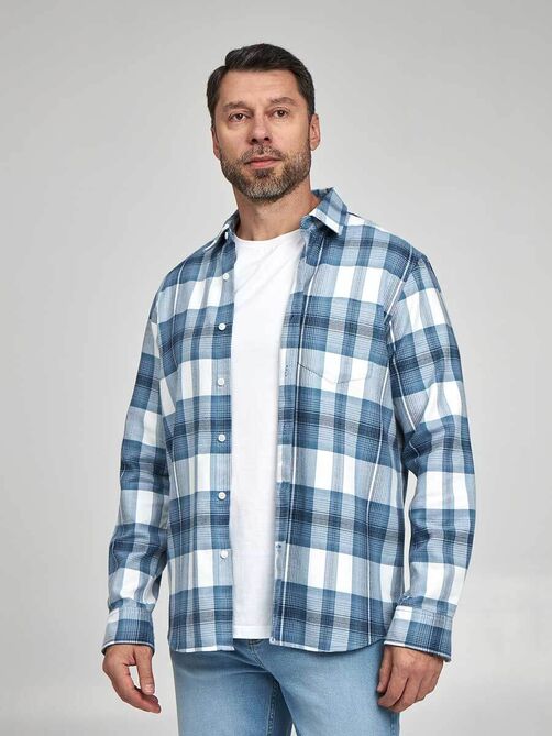 Фото 1 - Мужская рубашка I-RLCP119 