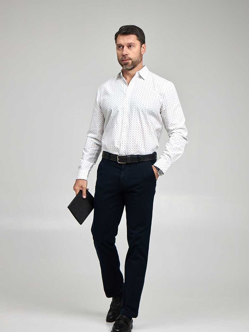 Фото 5 - Мужская рубашка I-RLC134-1 