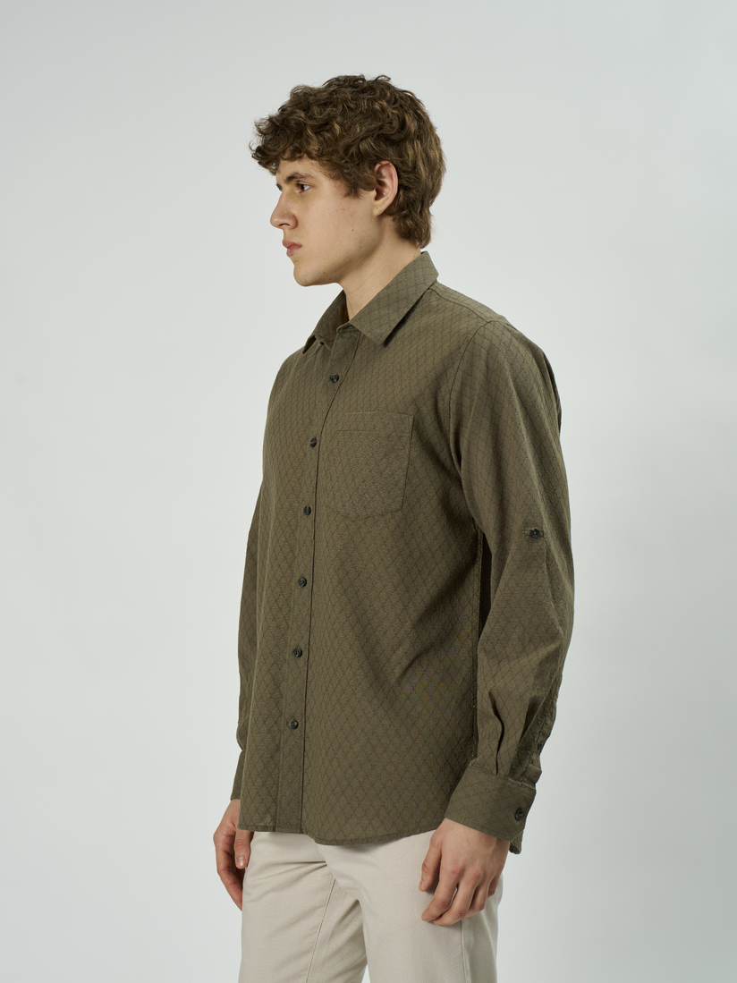 Фото 3 - Мужская рубашка, CL-RLC215-12 