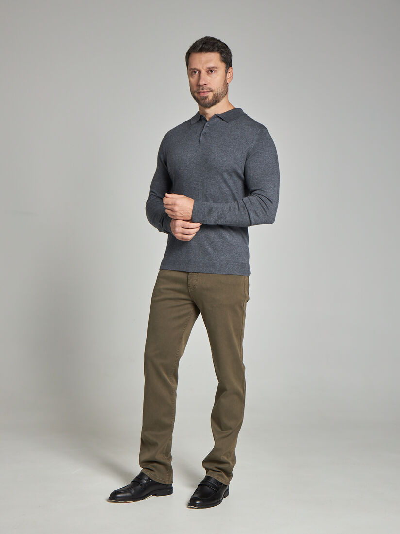 Фото 5 - Мужской джемпер поло CE-MP112-9 