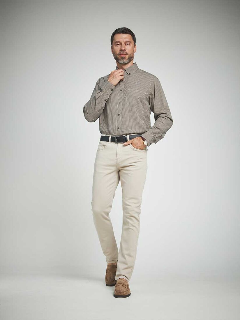 Фото 6 - Мужская рубашка I-RLC74 