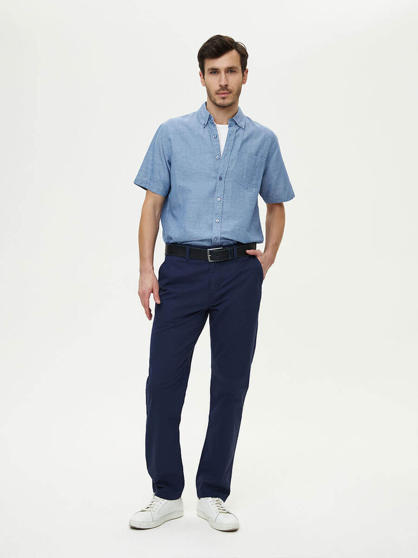 Фото 5 - Мужская рубашка I-RSCL39-4 