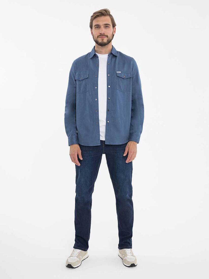 Фото 6 - Мужская рубашка I-RSPD12-10 