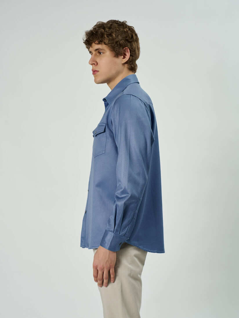 Фото 3 - Мужская рубашка, I-RSPD12-16 