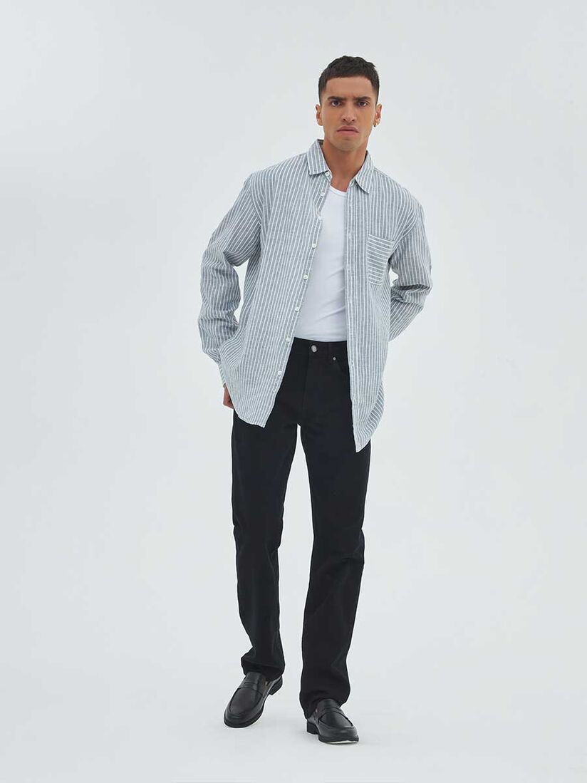 Фото 5 - Мужская рубашка I-RLCL41-2 