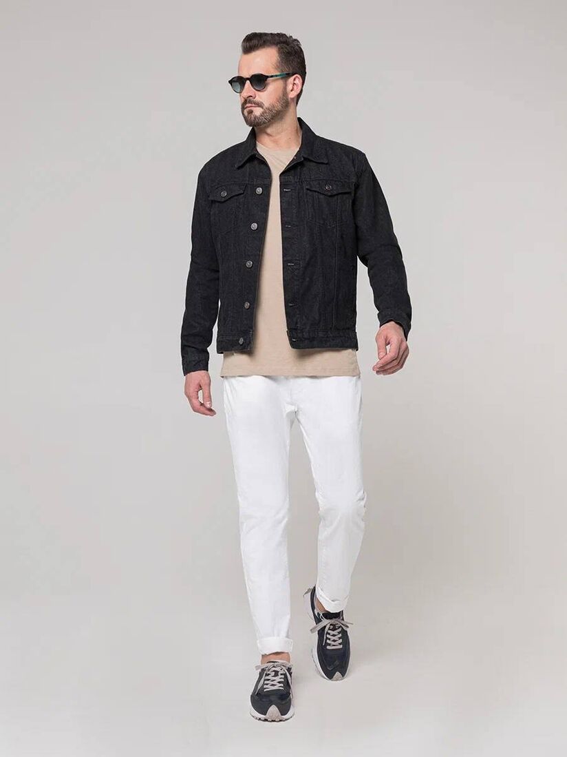 Фото 3 - Мужская джинсовая куртка MJCK035-7 