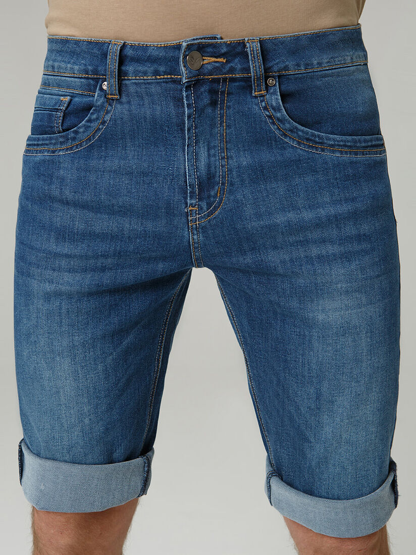 Фото 7 - Шорты мужские джинсовые MSV021 