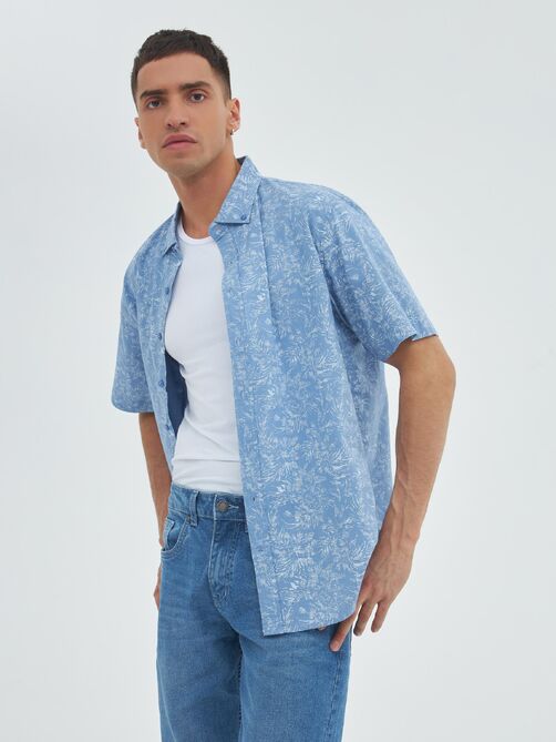 Фото 1 - Мужская рубашка I-RSC38 