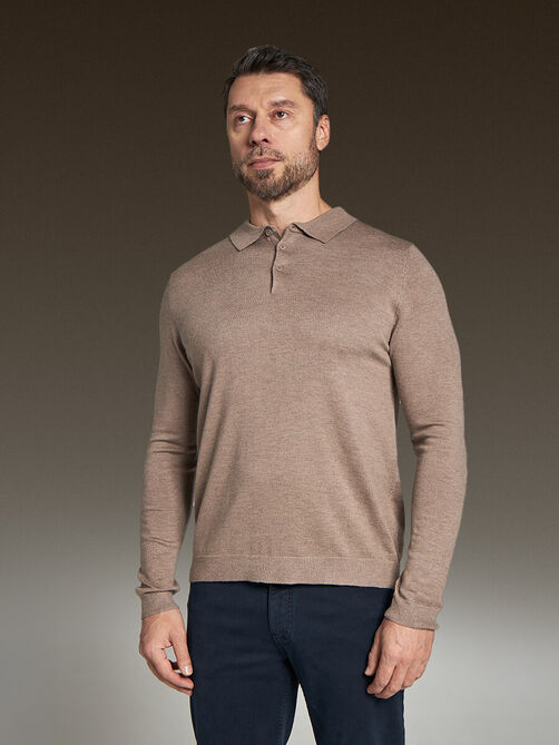 Фото 1 - Мужской джемпер поло CE-MP112-11 