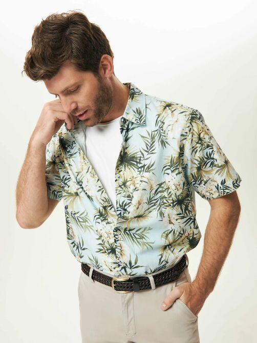 Фото 1 - Мужская рубашка I-RSC57 