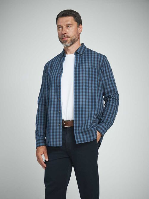 Фото 1 - Мужская рубашка I-RLC78 