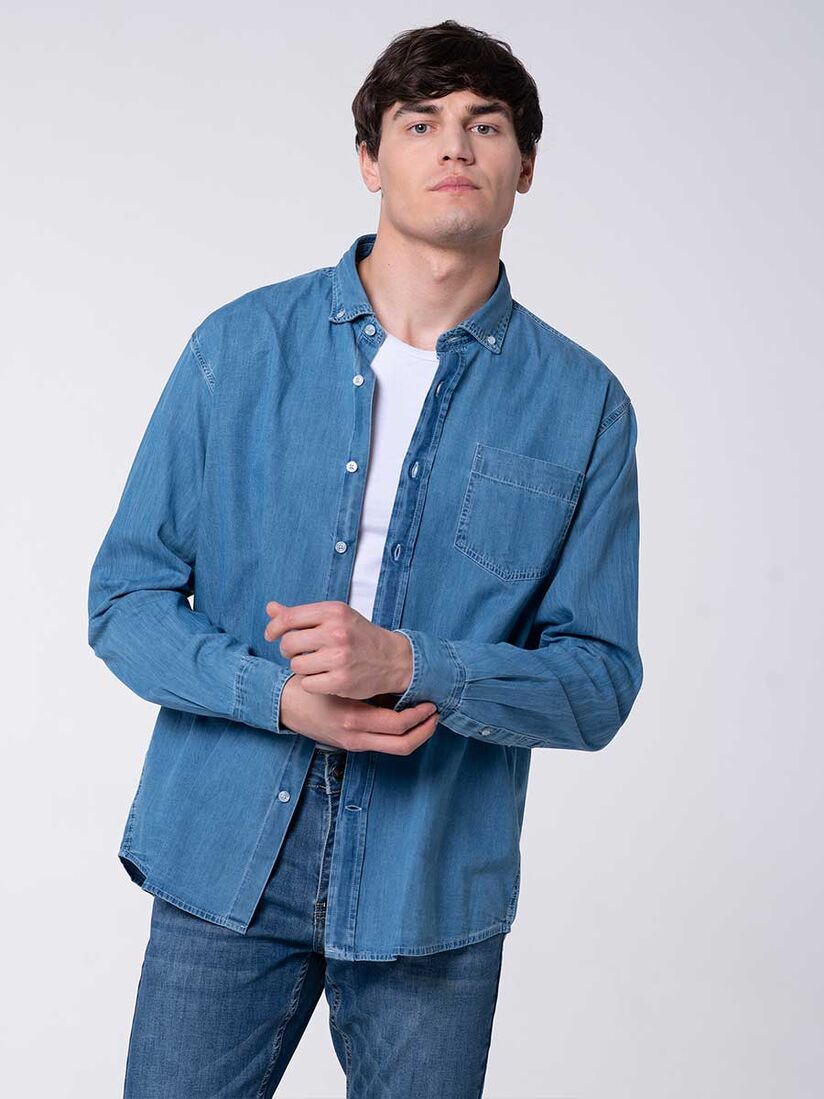 Фото 3 - Мужская рубашка I-RDD32-1 