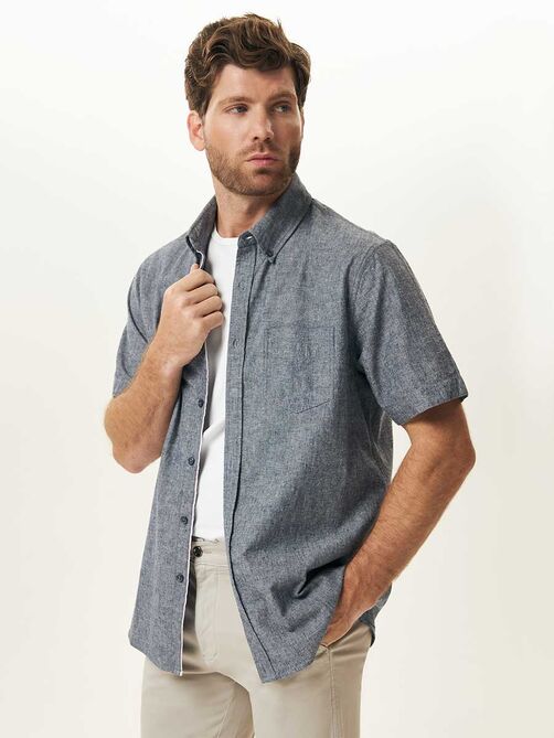 Фото 1 - Мужская рубашка I-RSCL39-3 