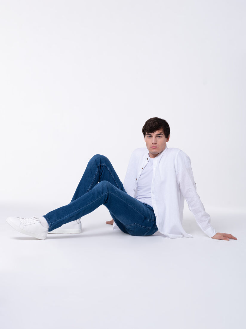 Фото 2 - Мужские брюки (джинсы) T-SL01-11 