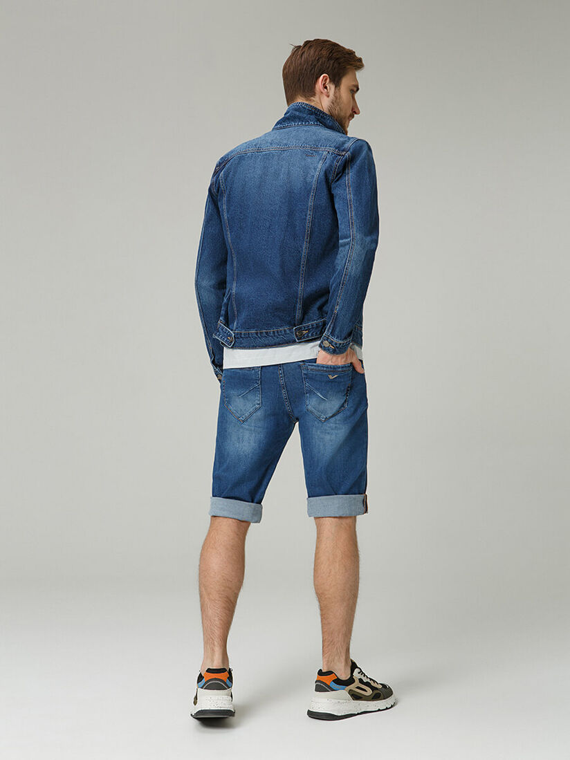 Фото 2 - Шорты мужские джинсовые MSV027 