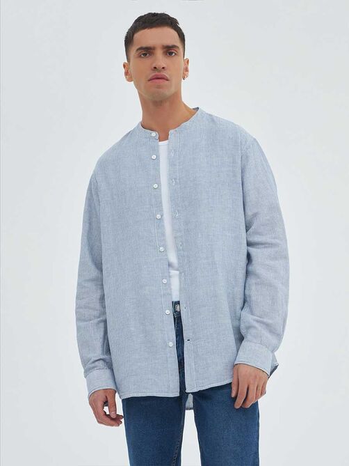 Фото 1 - Мужская рубашка I-RLLC33 