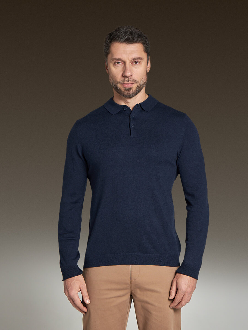 Фото 1 - Мужской джемпер поло CE-MP112-1 