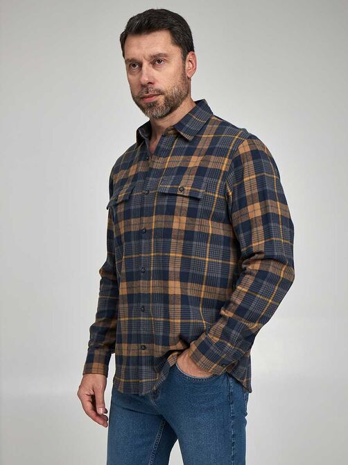 Фото 1 - Мужская рубашка I-RLC70 