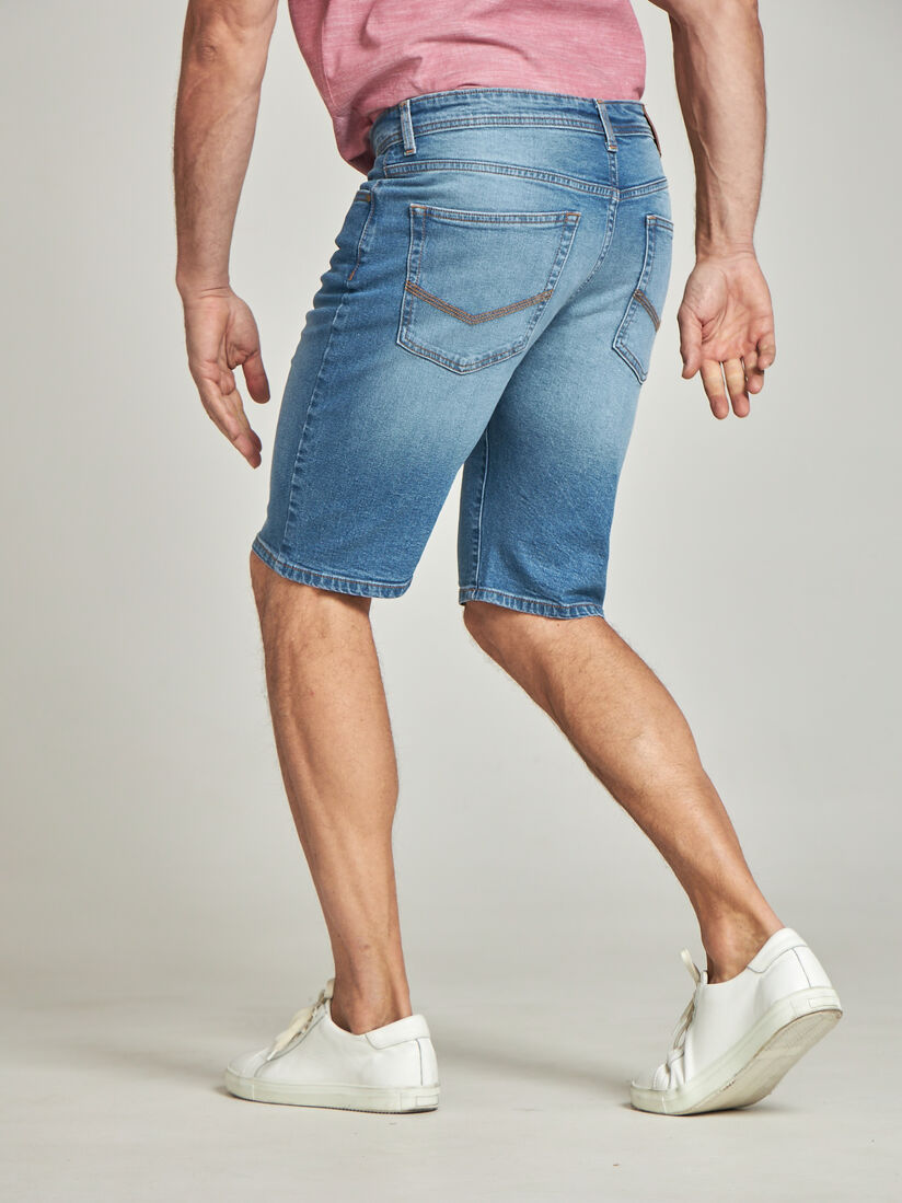 Фото 3 - Мужские джинсовые шорты, S-MSH142-4 