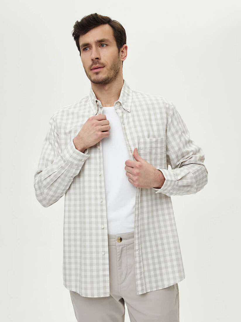 Фото 6 - Мужская рубашка I-RLC52-1 