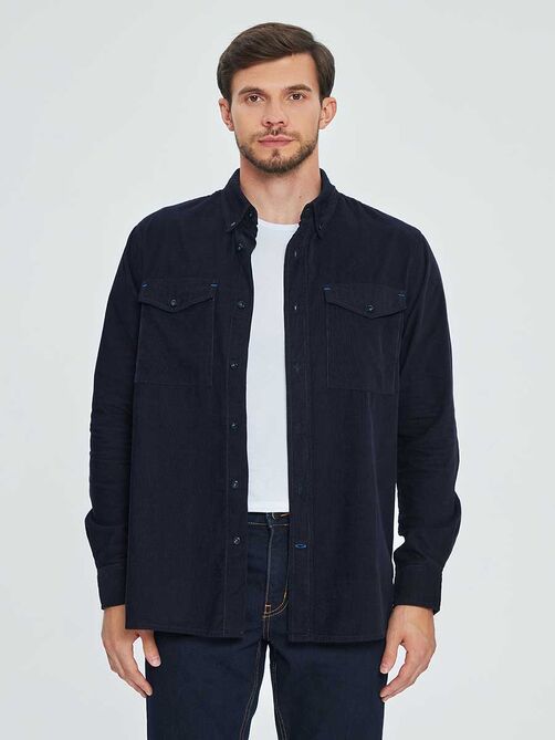 Фото 1 - Мужская рубашка I-RLV44-1 