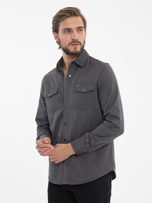 Фото 1 - Мужская рубашка I-RSPD12-14 