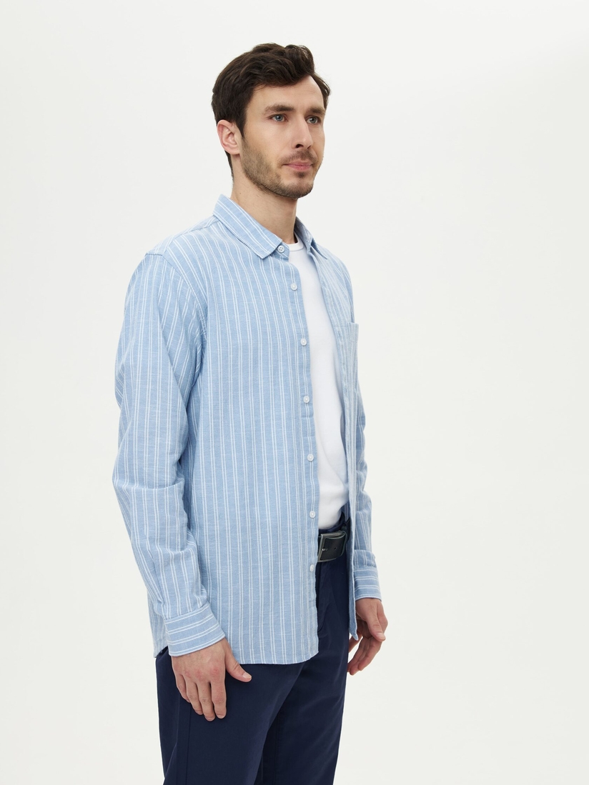 Фото 7 - Мужская рубашка I-RSC60 