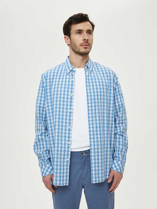 Фото 1 - Мужская рубашка I-RLC52-2 