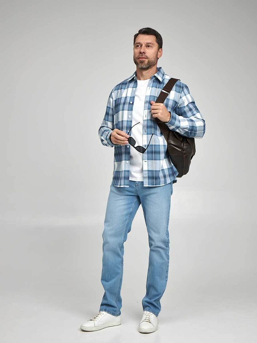 Фото 6 - Мужская рубашка I-RLCP119 