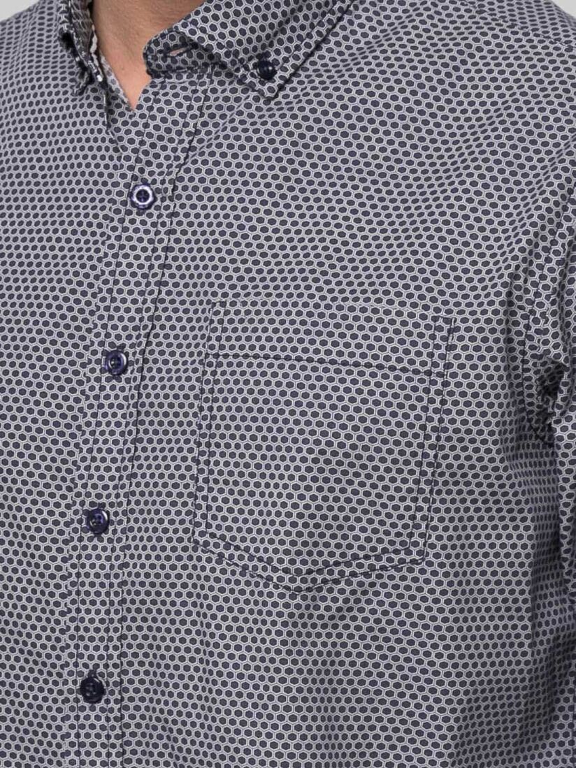 Фото 3 - Мужская рубашка I-RSCD05-3 