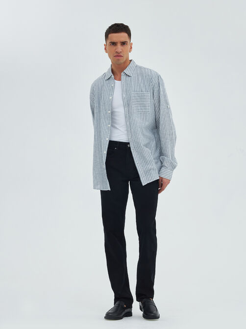 Фото 1 - Мужские брюки (джинсы), MJRV064 