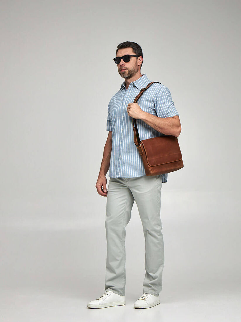 Фото 6 - Мужская рубашка I-RSC124-2 